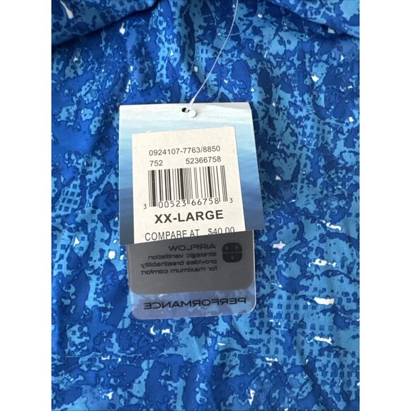 Silver Bait Performance Fishing Shirt Men's UPF 50+ Wicking Airflow Size XX-L - Picture 4 of 7